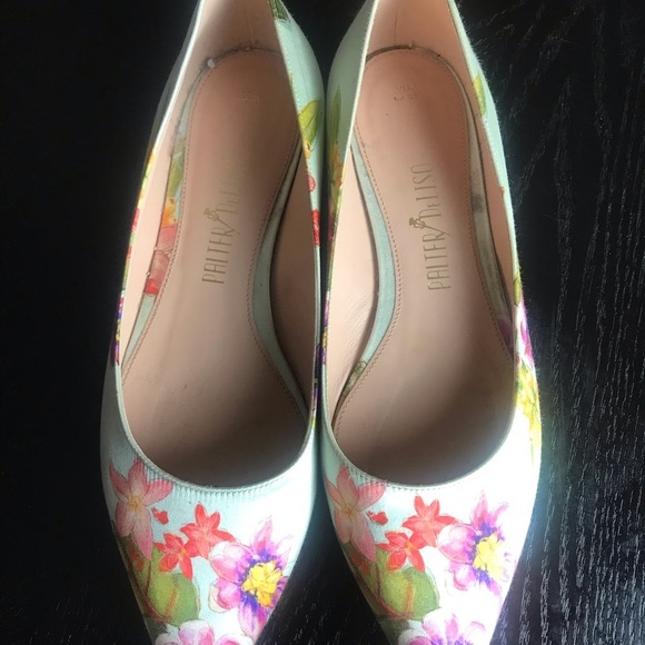 Palter DeLiso Audrey Flat in floral print - Picture 2 of 5